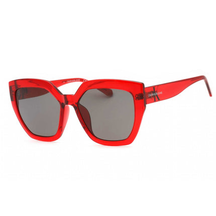 Calvin Klein Jeans Women's Sunglasses - Crystal Red Cat Eye Frame | CKJ18509SA 600 ,
