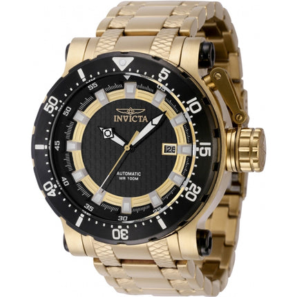 Invicta Men's Watch - Coalition Forces Yellow Gold Case Bracelet Chronograph | 41161 ,