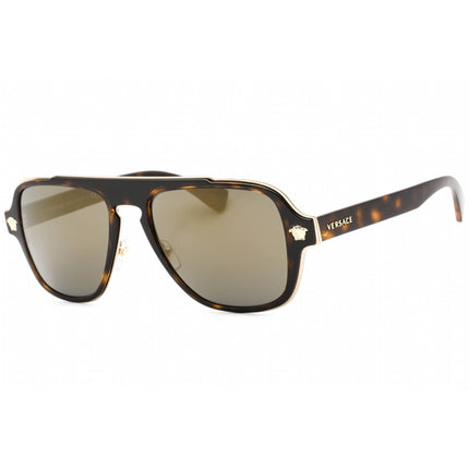Versace Men's Sunglasses - Dark Havana Full Rim Plastic Frame | VE2199 12524T ,