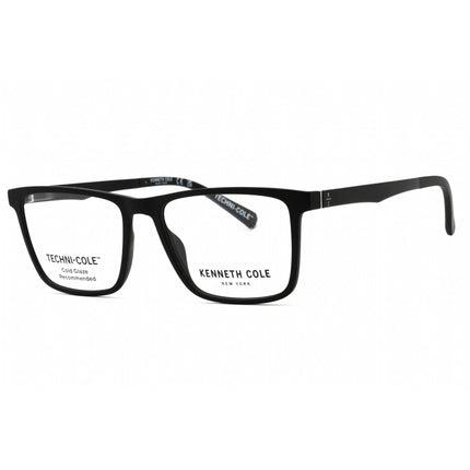 Kenneth Cole New York Men's Eyeglasses - Matte Black Rectangular Frame | KC0339 002 ,