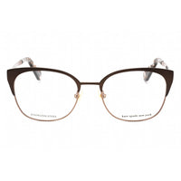 Kate Spade Women's Eyeglasses - Brown Cat Eye Frame Clear Demo Lens | Kalie 009Q 00 ,