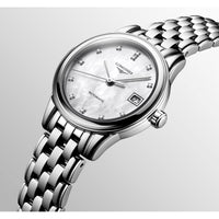 Longines Women's Watch - Flagship Automatic White Mother of Pearl Dial | L42744876 ,