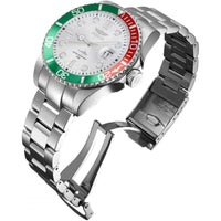 Invicta Men's Watch - Pro Diver Quartz Red and Green Rotating Bezel Bracelet | 44714 ,