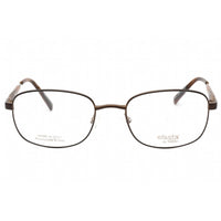 Elasta Men's Eyeglasses - Brown Full Rim Rectangular Frame Clear Lens | 7221 009Q 00 ,
