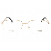 Elasta Men's Eyeglasses - Clear Lens Gold Half Rim Frame | E 7246 0J5G 00 ,