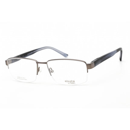 Elasta Men's Eyeglasses - Dark Grey Acetate/Metal Rectangular Frame | E 3122 0HWJ 00 ,