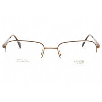 Elasta Men's Eyeglasses - Gold Ash Metal Full Rim Rectangular Frame | 7103 07ZB 00 ,