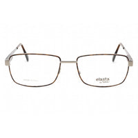 Elasta Men's Eyeglasses - Havana Grey Metal Rectangular Shape Frame | 3102/N 0AB8 00 ,
