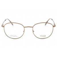 Elasta Men's Eyeglasses - Light Brown Full Rim Oval Clear Lens Frame | 7226 0TUI 00 ,