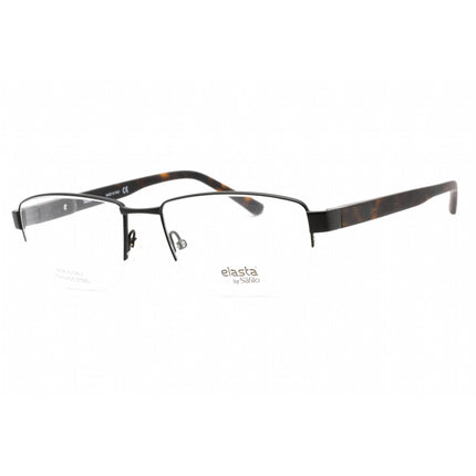 Elasta Men's Eyeglasses - Matte Black Acetate/Metal Rectangular Frame | E 3122 0003 00 ,