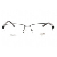 Elasta Men's Eyeglasses - Matte Black Acetate/Metal Rectangular Frame | E 3122 0003 00 ,