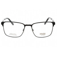 Elasta Men's Eyeglasses - Matte Black Acetate/Metal Square Frame | E 3124 0003 00 ,