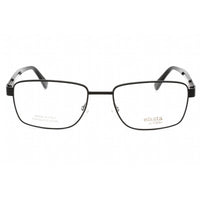 Elasta Men's Eyeglasses - Matte Black Full Rim Rectangular Frame | E 7237 0003 00 ,
