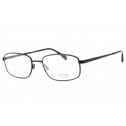 Elasta Men's Eyeglasses - Matte Black Full Rim Rectangular Frame | E 7240 0003 00 ,