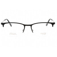 Elasta Men's Eyeglasses - Matte Black Half Rim Rectangular Frame | E 7253 0003 00 ,