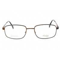 Elasta Men's Eyeglasses - Matte Brown Full Rim Rectangular Frame | E 7240 04IN 00 ,