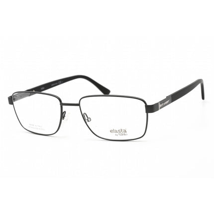 Elasta Men's Eyeglasses - Matte Ruthenium Acetate/Metal Rectangular | E 7237 0R80 00 ,