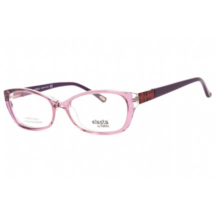 Elasta Women's Eyeglasses - Plum Plastic Full Rim Cat Eye Shape Frame | 5798 0TS2 00 ,