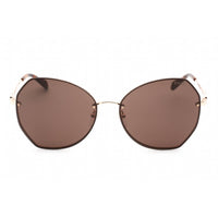 Emilio Pucci Women's Sunglasses - Shiny Rose Gold Metal Butterfly Frame | Ep0178 28E ,