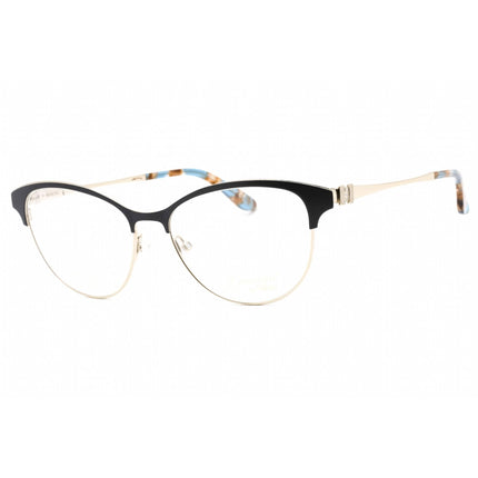 Emozioni Women's Eyeglasses - Blue Gold Metal Full Rim Cat Eye Frame | EM 4411 0KY2 00 ,