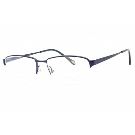Emozioni Women's Eyeglasses - Blue Metal Half Rim Rectangular Frame | EM 4405 0PJP 00 ,
