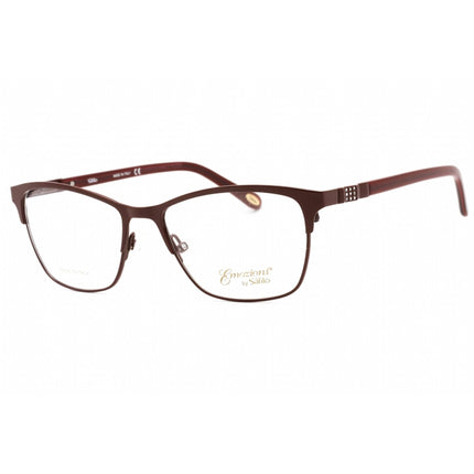 Emozioni Women's Eyeglasses - Burgundy Full Rim Rectangular Frame | EM 4392 0LHF 00 ,
