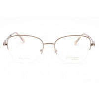 Emozioni Women's Eyeglasses - Peach Pink Half Rim Cat Eye Frame | EM 4409 06F3 00 ,