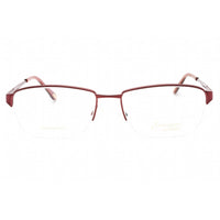 Emozioni Women's Eyeglasses - Plum Burgundy Metal Rectangular Frame | EM 4405 05BR 00 ,