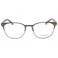 Emporio Armani Men's Eyeglasses - Matte Gunmetal Full Rim Round Frame | 0EA1139 3003 ,
