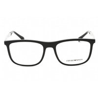 Emporio Armani Men's Eyeglasses - Rubber Black Plastic Full Rim Frame | 0EA3170 5001 ,