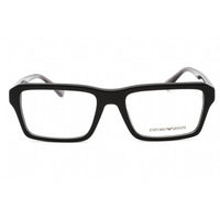 Emporio Armani Men's Eyeglasses - Shiny Black Plastic Full Rim Frame | 0EA3206 5017 ,