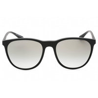 Emporio Armani Men's Sunglasses - Matte Black Full Rim Round Frame | 0EA4210 500111 ,