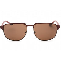 Emporio Armani Men's Sunglasses - Matte Gunmetal/Burgundy Metal Frame | 0EA2144 336673 ,