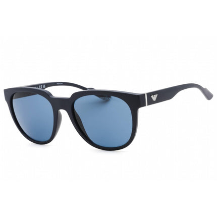 Emporio Armani Men's Sunglasses - Matte Navy Blue Rectangular Frame | 0EA4205 508880 ,