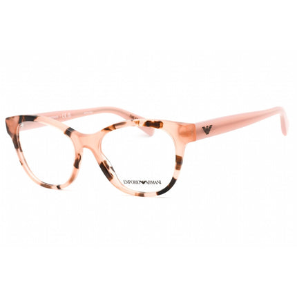 Emporio Armani Women's Eyeglasses - Shiny Pink Havana Cat Eye Frame | 0EA3162 5766 ,