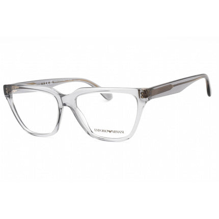 Emporio Armani Women's Eyeglasses - Transparent Grey Full Rim Frame | 0EA3208 5029 ,