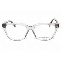 Emporio Armani Women's Eyeglasses - Transparent Grey Full Rim Frame | 0EA3208 5029 ,