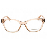 Emporio Armani Women's Eyeglasses - Transparent Tundra Cat Eye Frame | 0EA3162 5850 ,