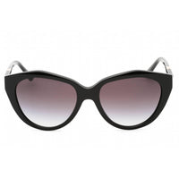 Emporio Armani Women's Sunglasses - Black Plastic Full Rim Cat Eye | 0EA4178 58758G ,