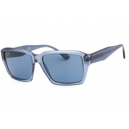 Emporio Armani Women's Sunglasses - Shiny Transparent Blue Plastic | 0EA4186 507280 ,