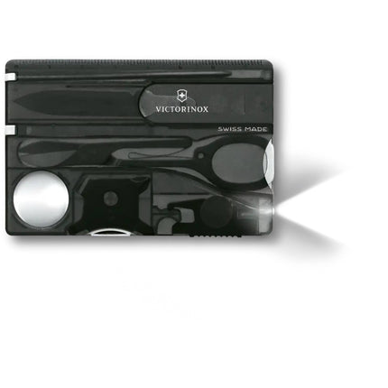 Victorinox Swiss Army Multitool - Swiss Card Lite with 13 Functions | T3 BK 0.7333.T3 ,