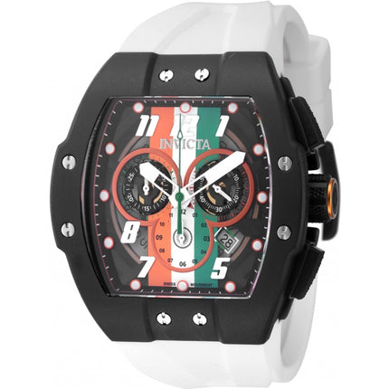 Invicta Men's Watch - Invicta Racing Quartz Chronograph White Silicone Strap | 47574 ,