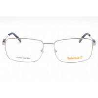 Timberland Men's Eyeglasses - Shiny Gunmetal Metal Rectangular Full Rim | TB1669 008 ,