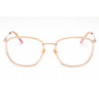 Tom Ford Women's Eyeglasses - Shiny Orange Metal Oval Full Rim Frame | FT5702-B 042 ,