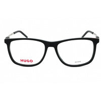 Hugo Men's Eyeglasses - Matte Black Metal Square Full Rim Frame | HG 1153 0003 00 ,