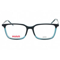 Hugo Men's Eyeglasses - Grey Blue Plastic Square Full Rim Frame | HG 1125 009V 00 ,