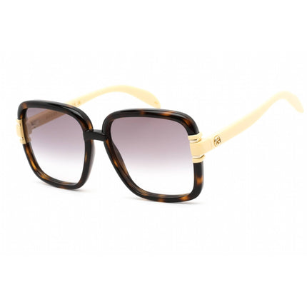 Gucci Women's Sunglasses - Havana Yellow Plastic Square Full Rim Frame | GG1066S 004 ,