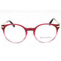 Bvlgari Women's Eyeglasses - Violet Gradient Pink Plastic Round Frame | 0BV4202 5477 ,