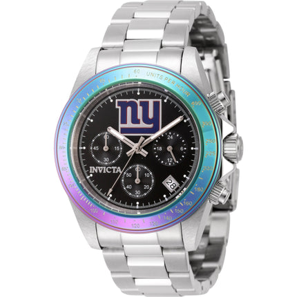 Invicta Men's Watch - NFL New York Giants Chronograph Silver Bracelet Dive | 44986 ,