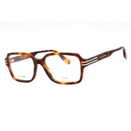 Marc Jacobs Men's Eyeglasses - Havana Plastic Rectangular Full Rim | MARC 607 086 ,